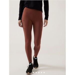 Athleta Rainier Tight Mahogany Size 2X